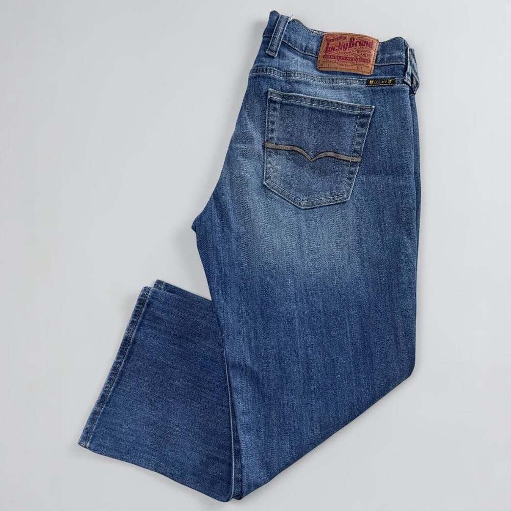 Lucky Brand By Gene Montesano Crop Denim Jeans Size 8/29